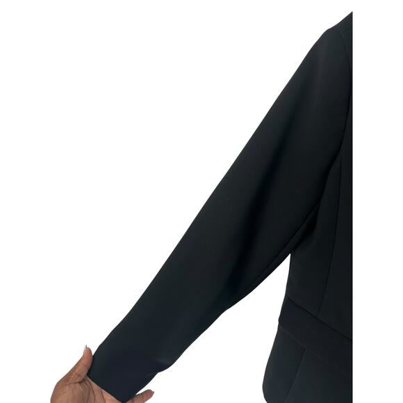 Talbots Blazer Black Office Work Career Business Preppy Corporate Size 8‎ - Picture 7 of 15